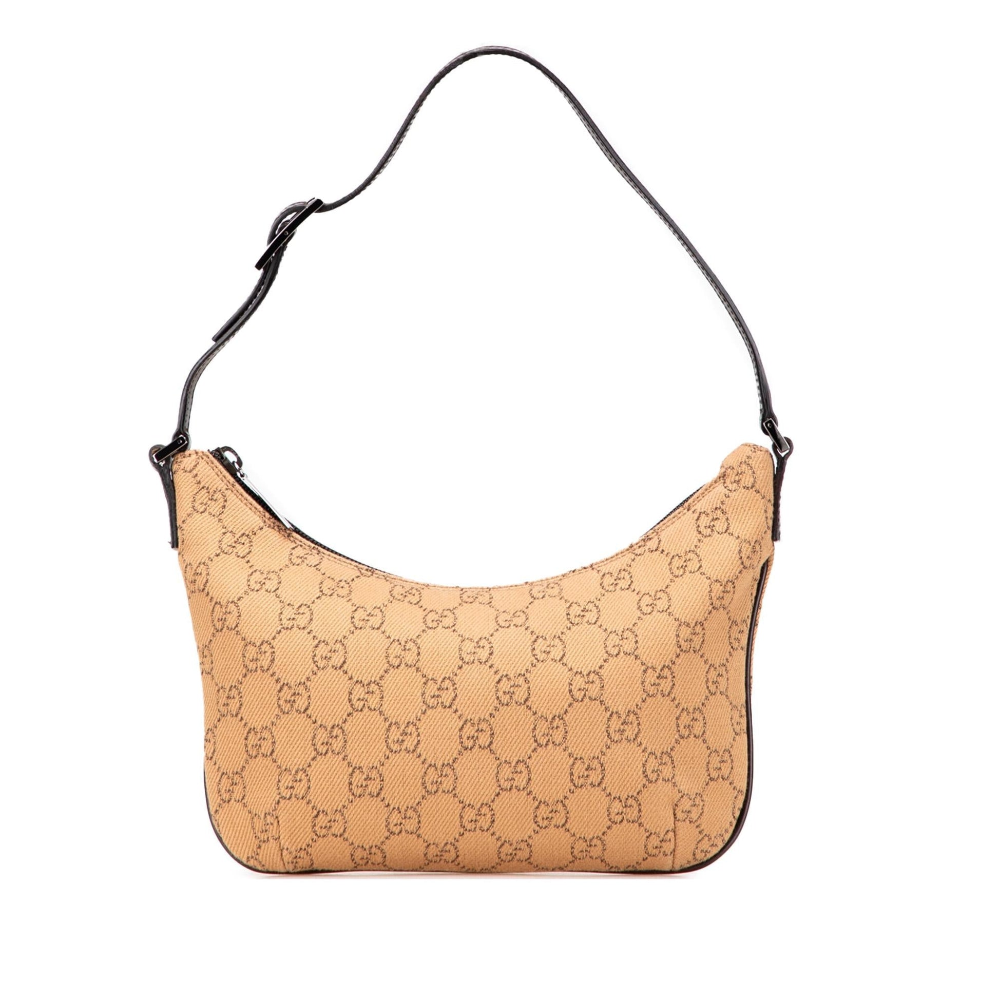 Gucci GG Canvas Brown Shoulder Bag Bag 28