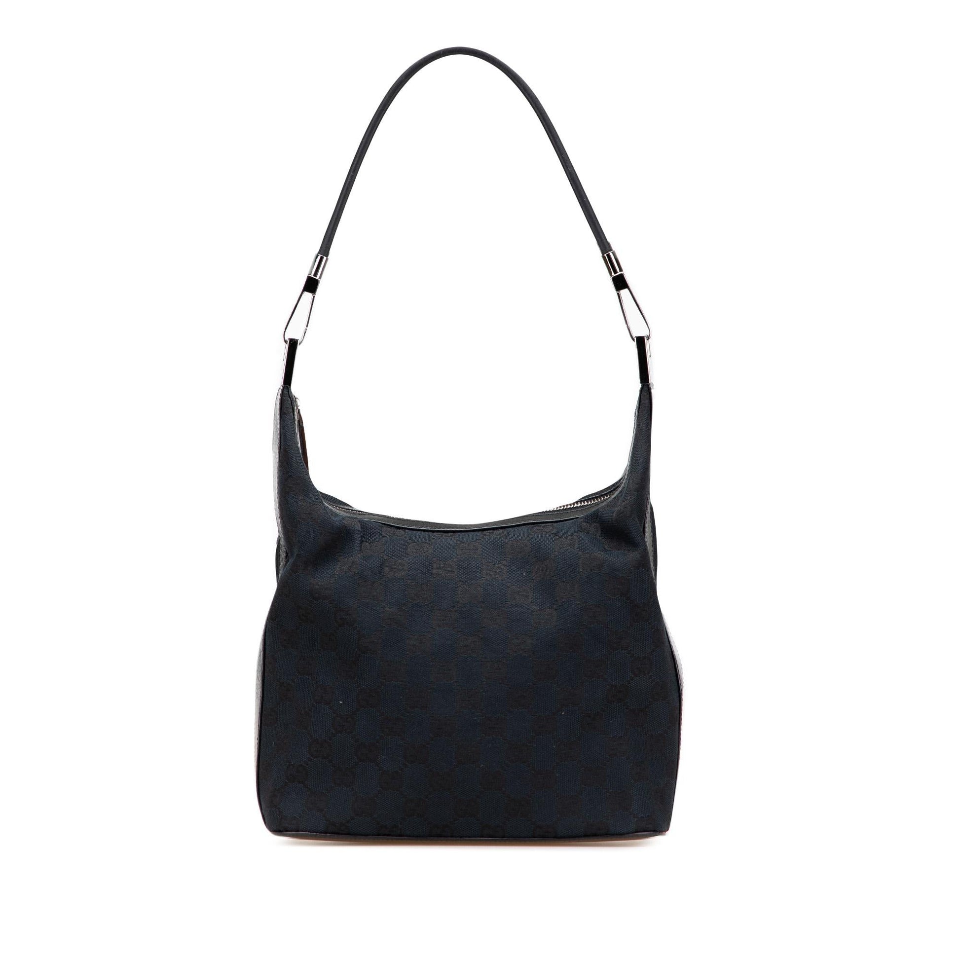 Gucci GG Canvas Calf Blue Shoulder Bag Bag 29
