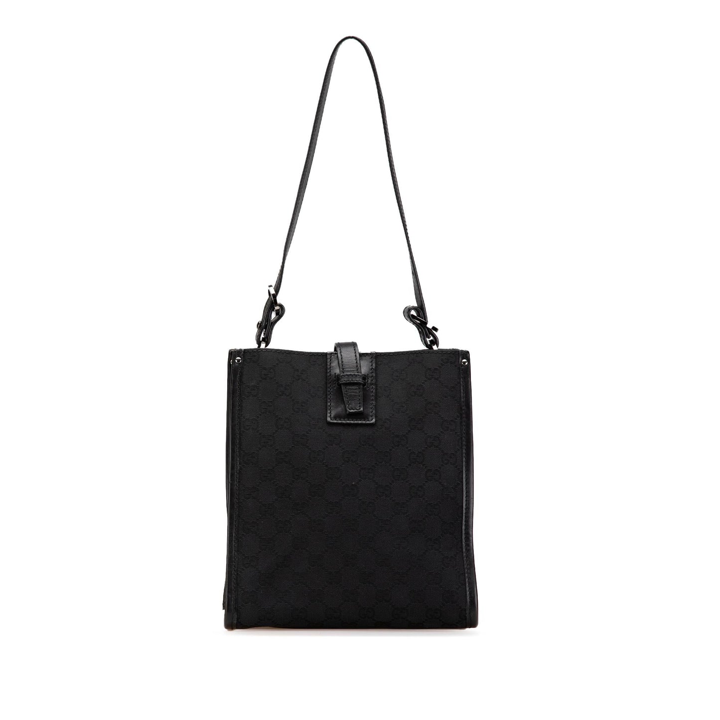 Gucci GG Canvas Black Shoulder Bag Bag 24