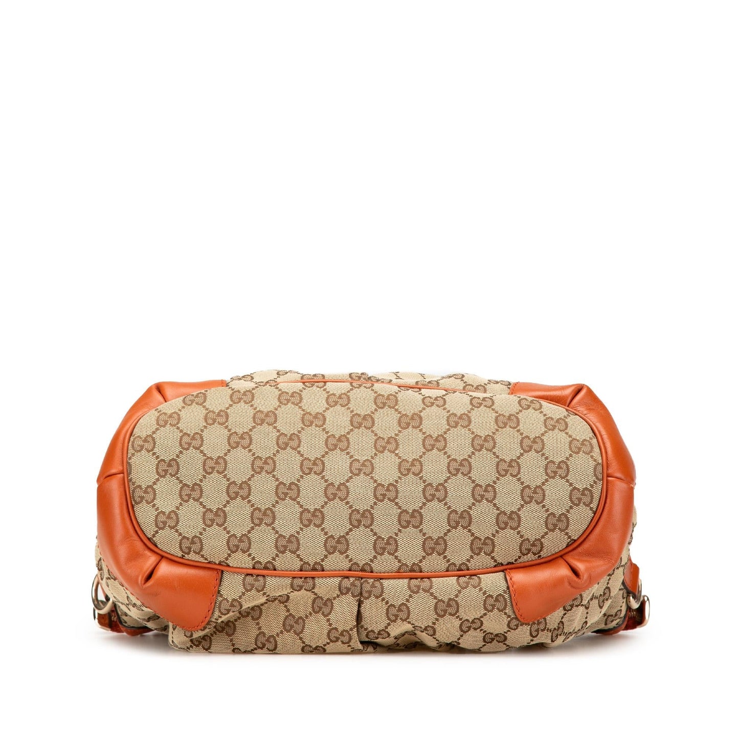 Gucci GG Sukey Canvas Brown Satchel Bag