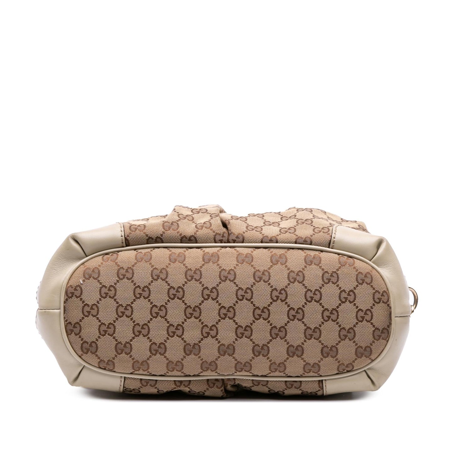Gucci GG Sukey Canvas Travel Bag Satchel 14