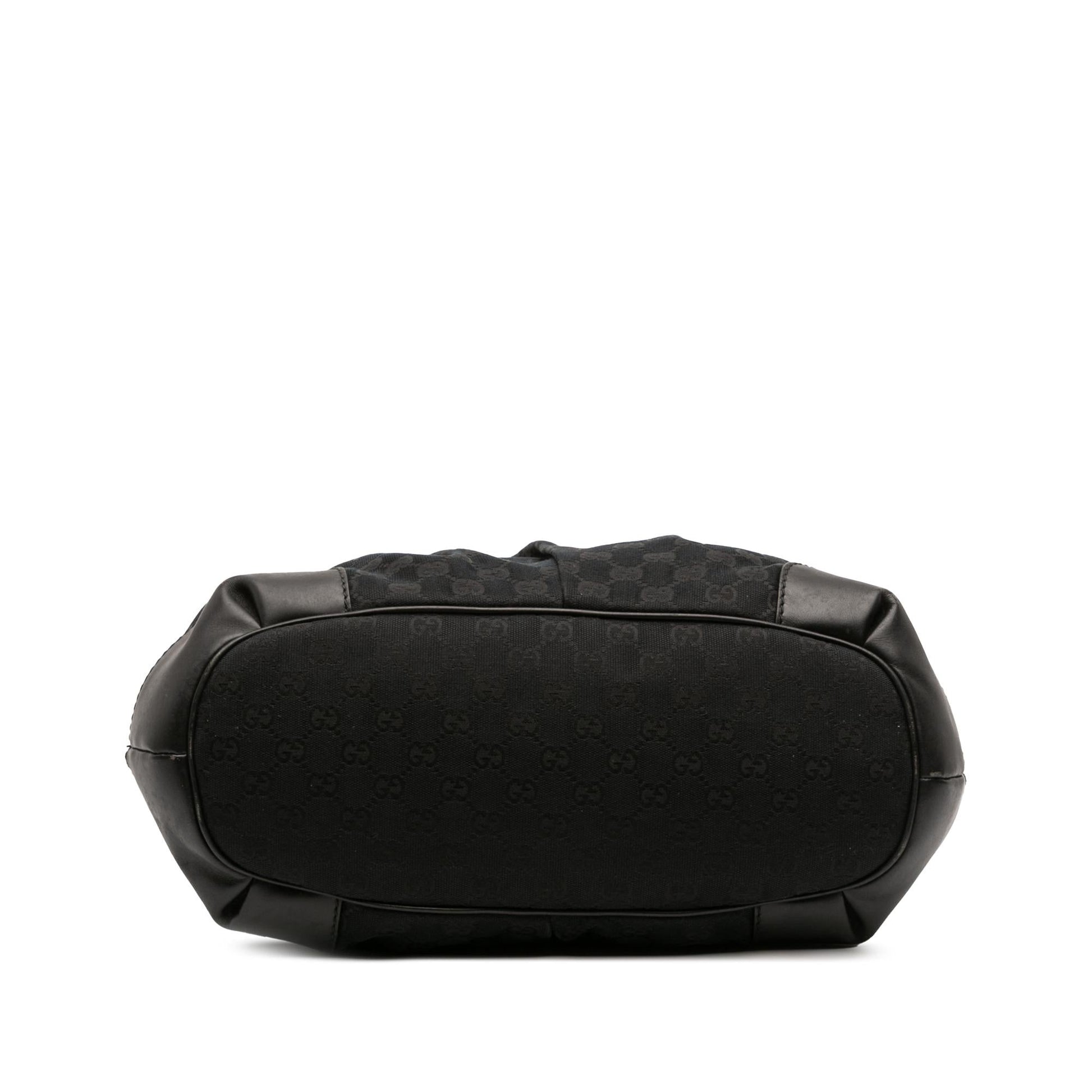 Gucci GG Sukey Canvas Travel Bag Satchel 19