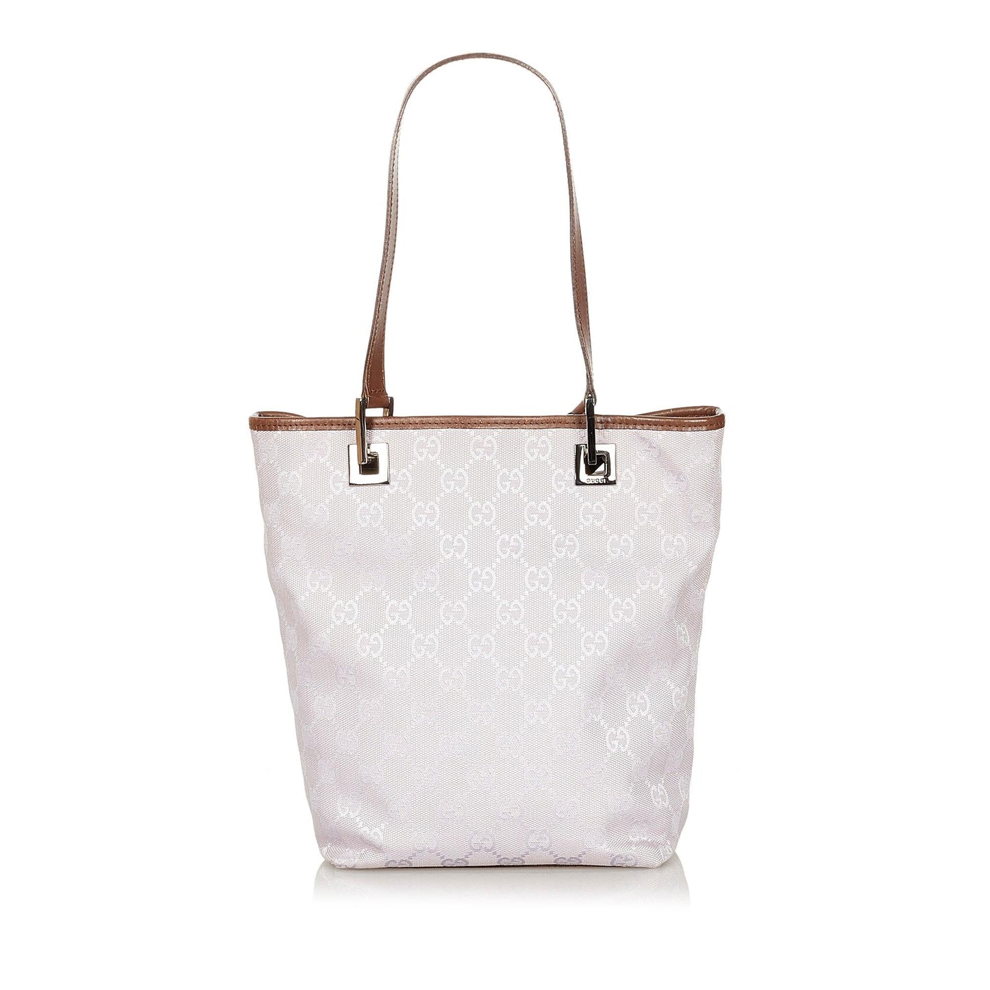 Gucci GG SHG Canvas Red Tote Bag Bag Shg