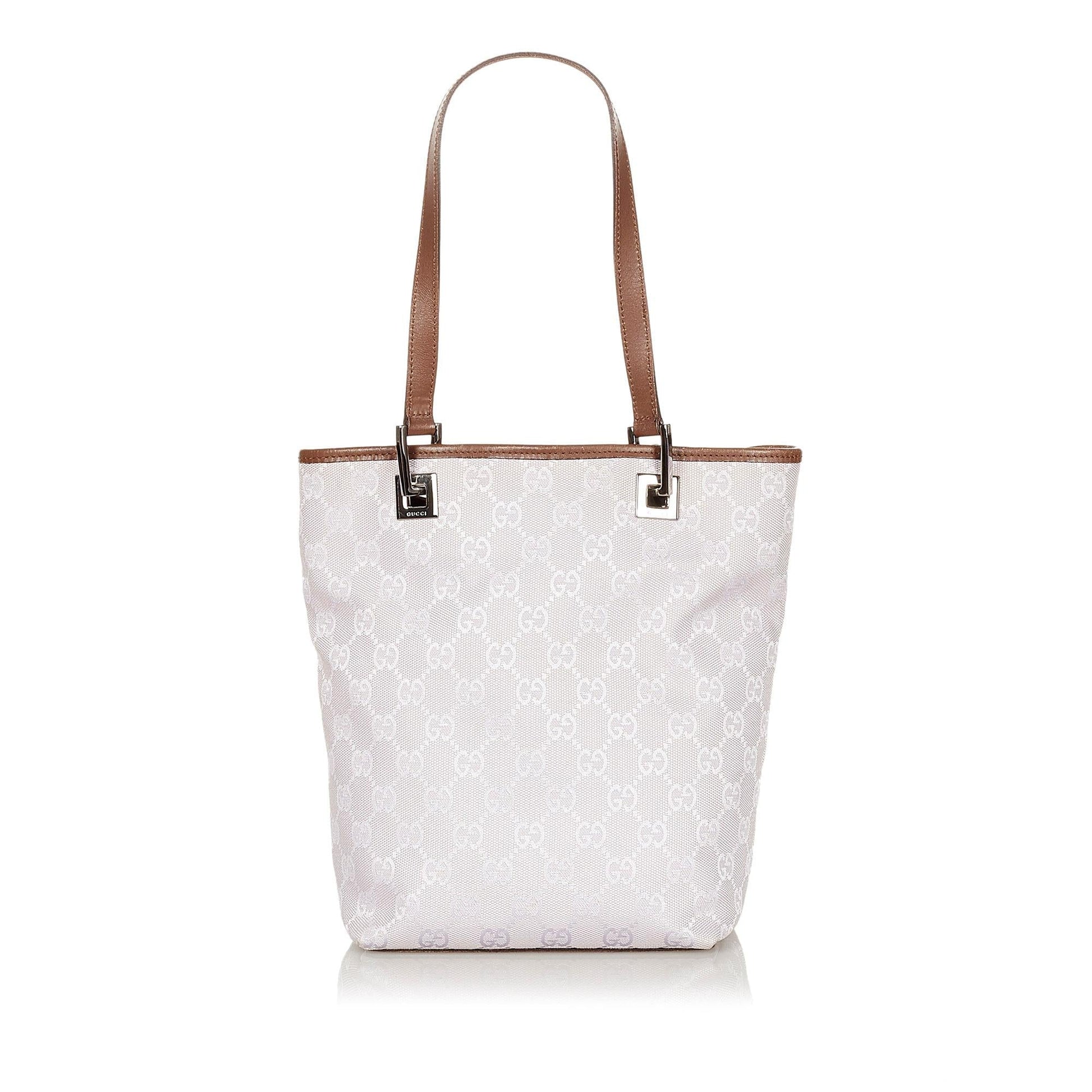 Gucci GG SHG Canvas Red Tote Bag Bag Shg
