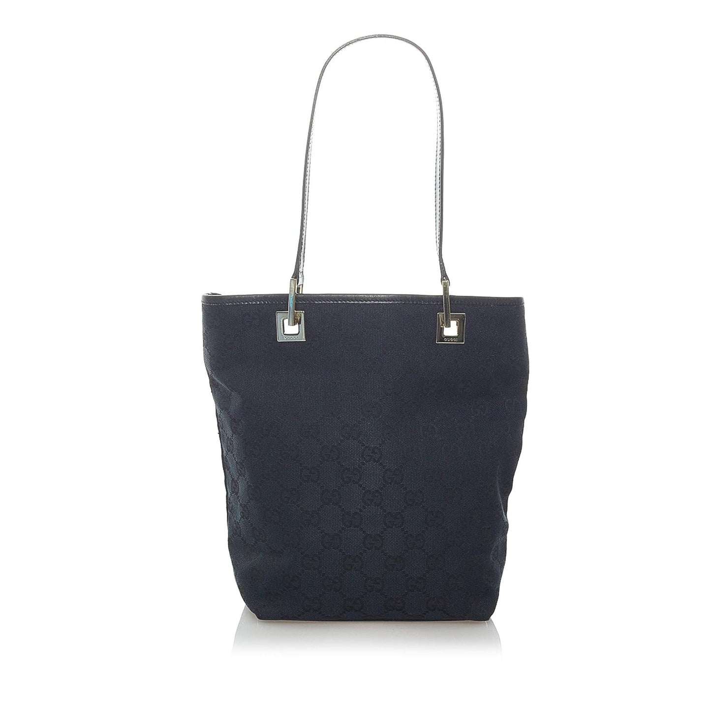 Gucci GG SHG Canvas Black Tote Bag 21