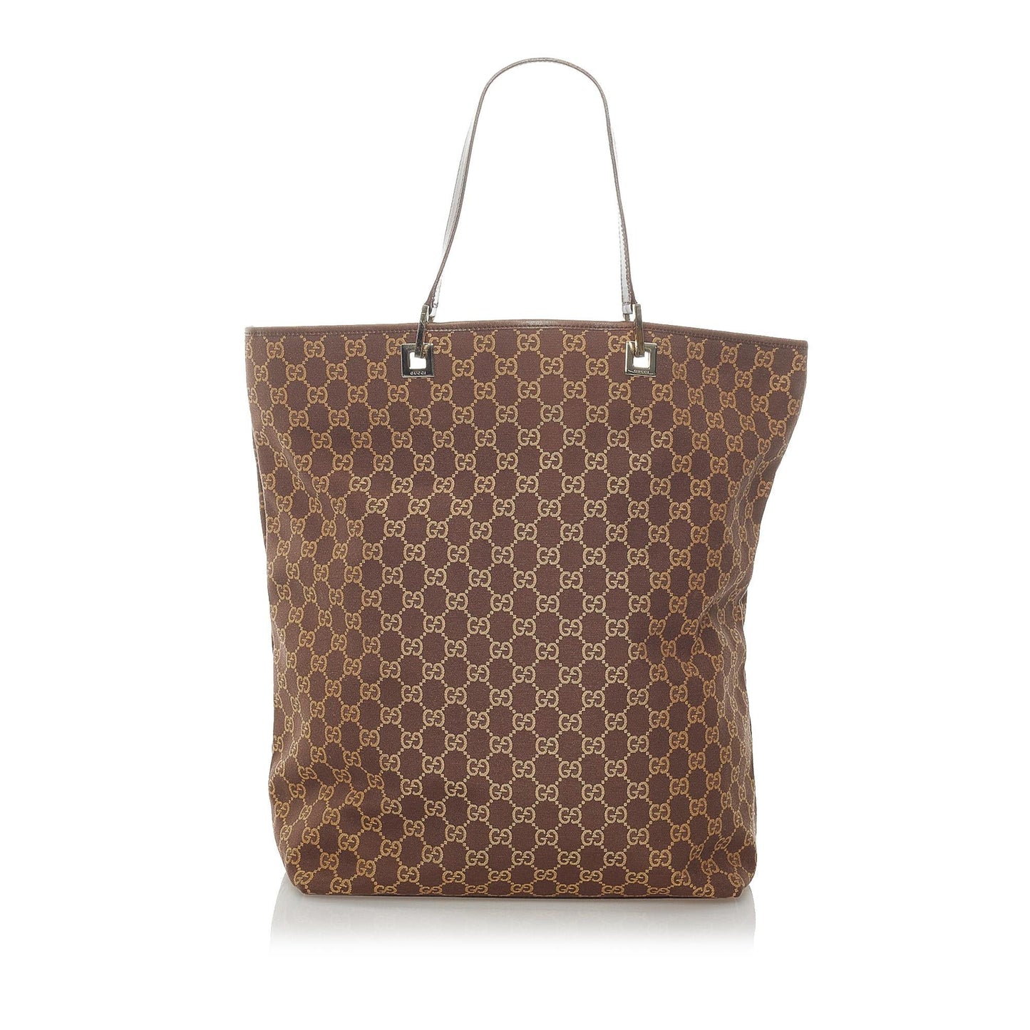 Gucci GG SHG Canvas Brown Tote Bag 41