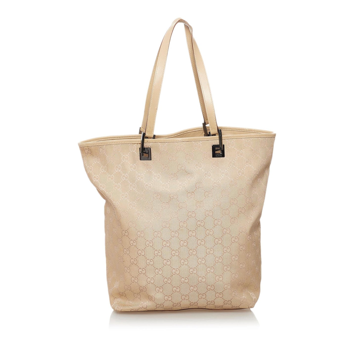 Gucci GG SHG Canvas Brown Tote Bag 45