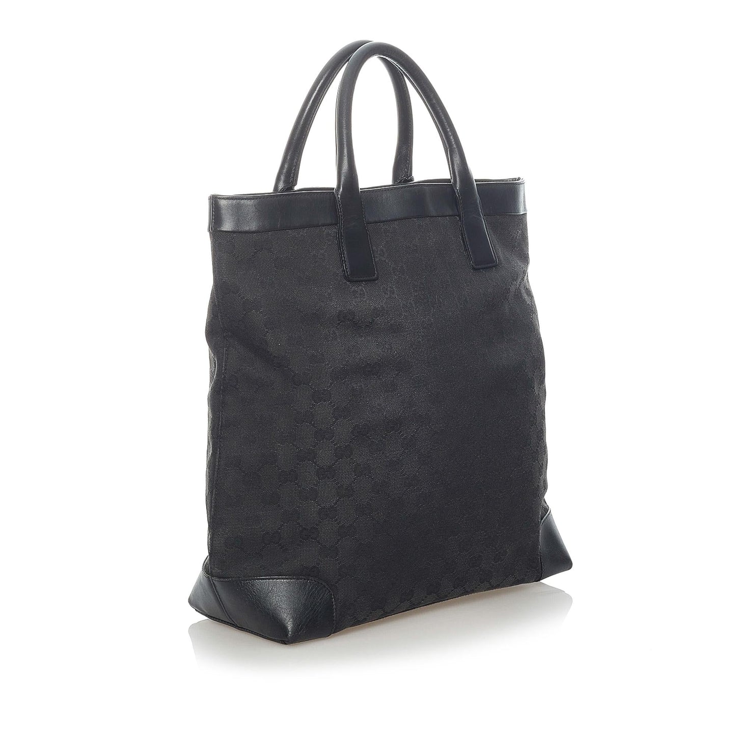 Gucci GG SHG Canvas Black Tote Bag