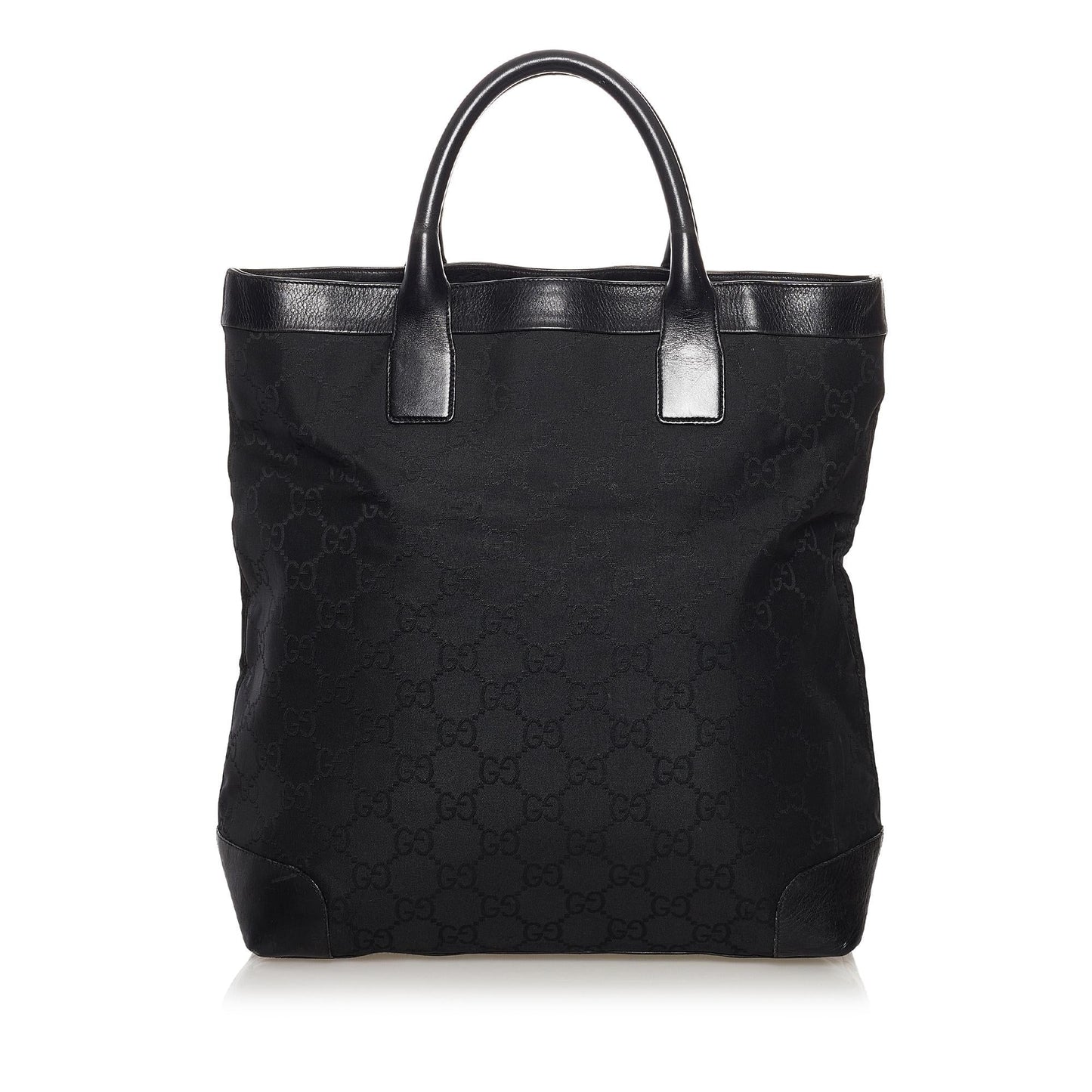 Gucci GG SHG Canvas Black Tote Bag Bag Shg