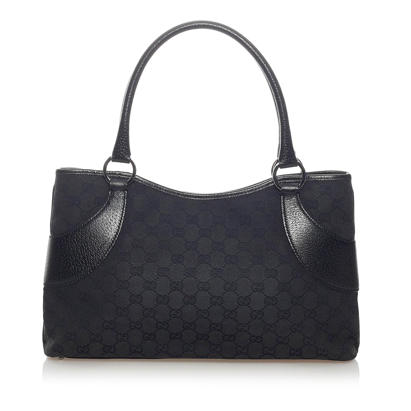 Gucci GG SHG Canvas Black Tote Bag 3