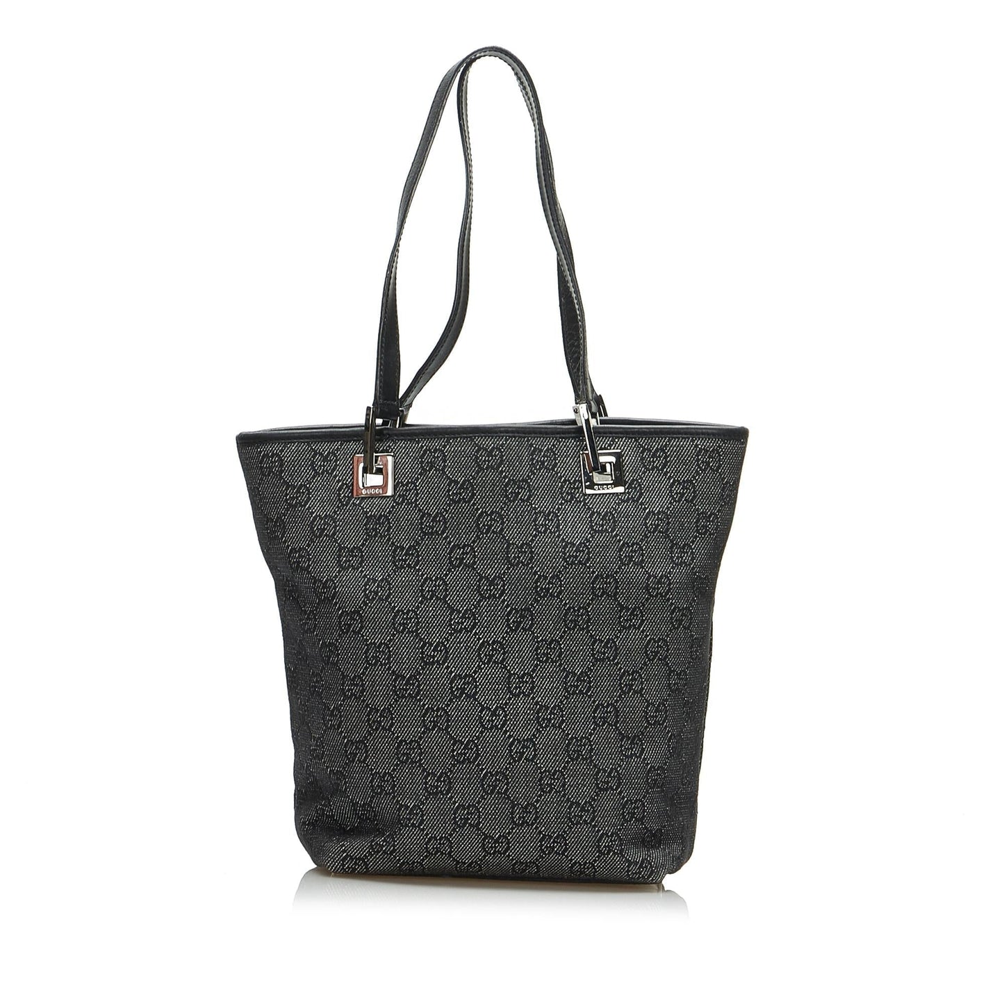 Gucci GG SHG-h7Aite Canvas Grey Tote Bag