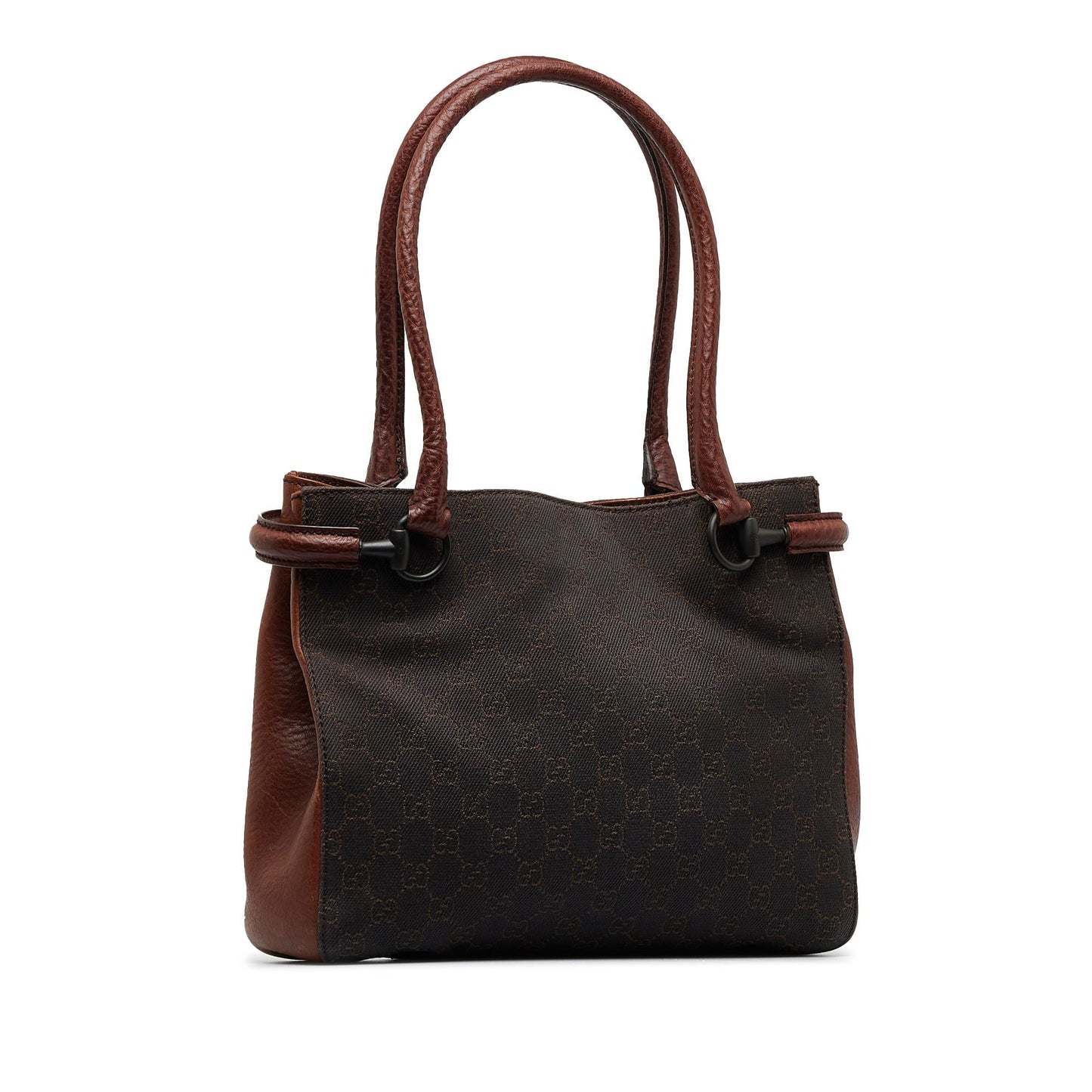 Gucci GG SHG-xAP4cY Canvas Brown Tote Bag