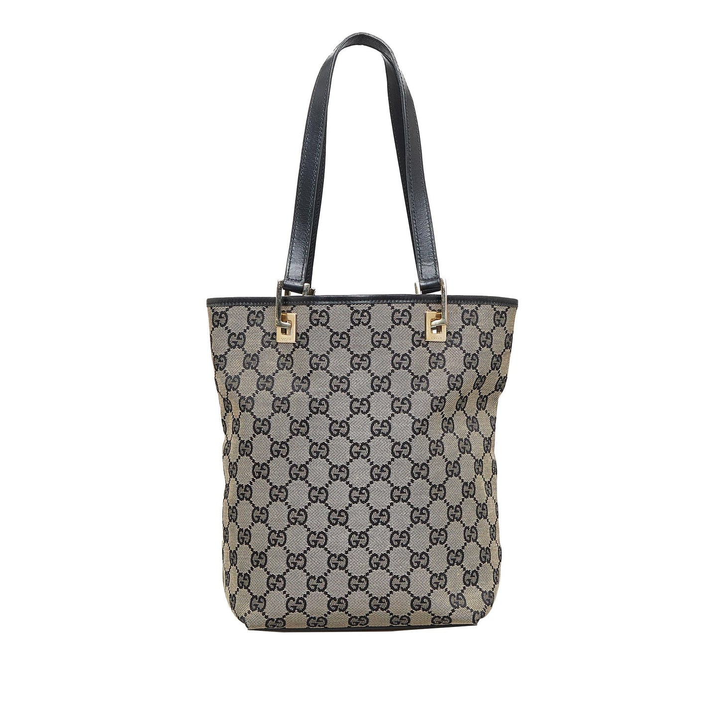 Gucci GG SHG-1zuEBO Canvas Brown Tote Bag