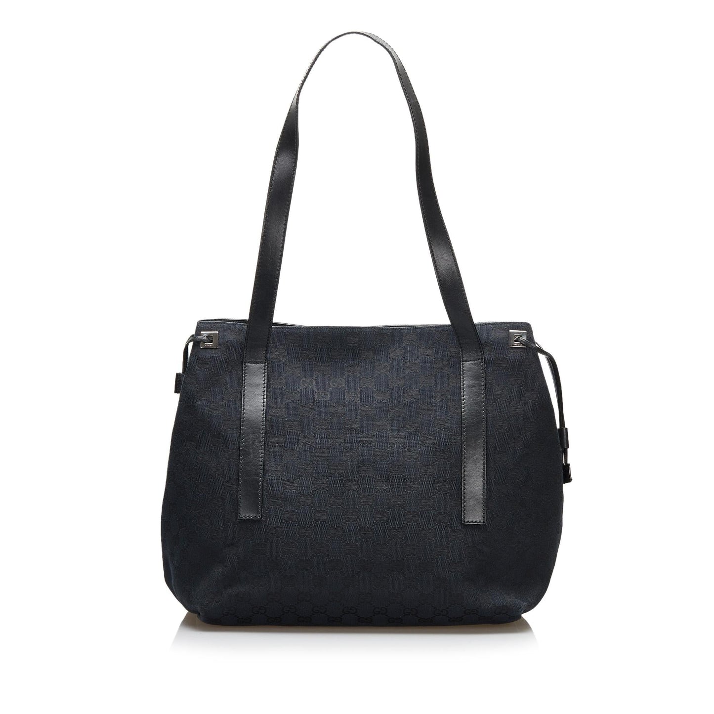 Gucci GG SHG-CiJenh Canvas Blue Tote Bag