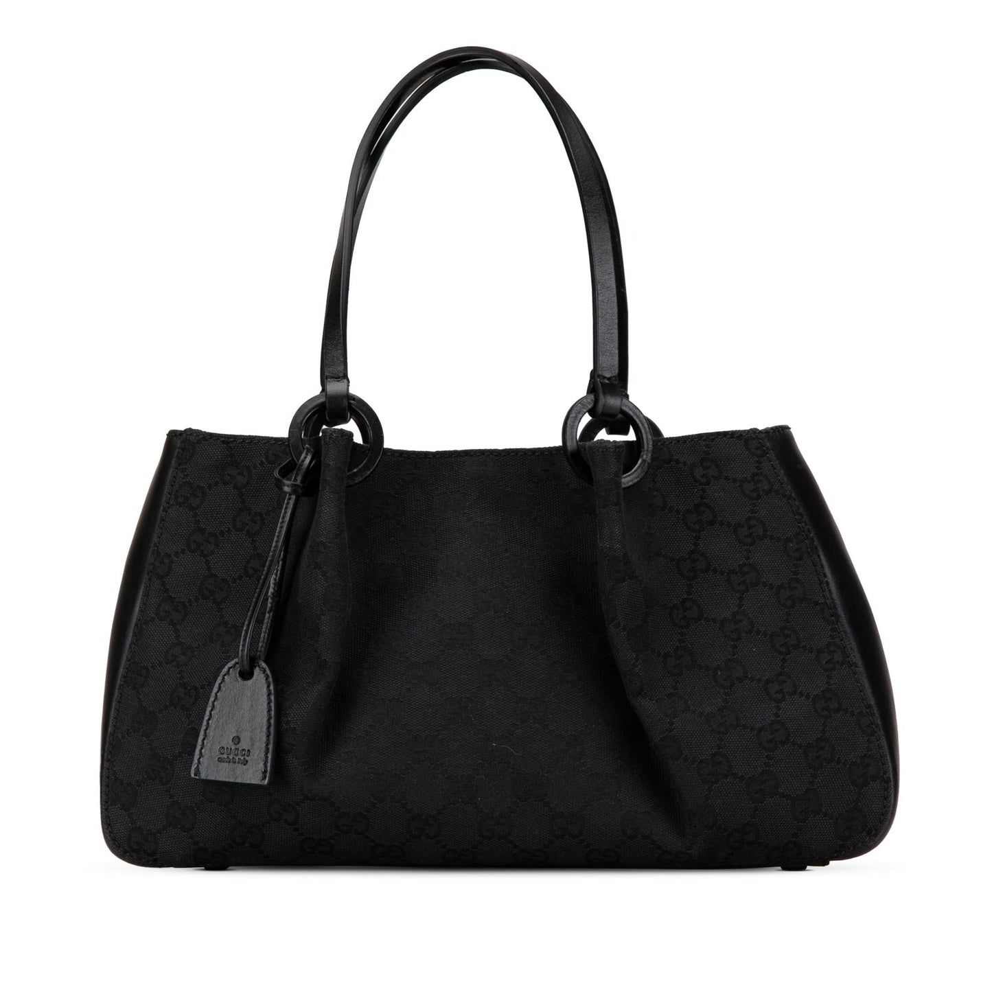 Gucci GG Canvas Black Tote Bag Tote 2