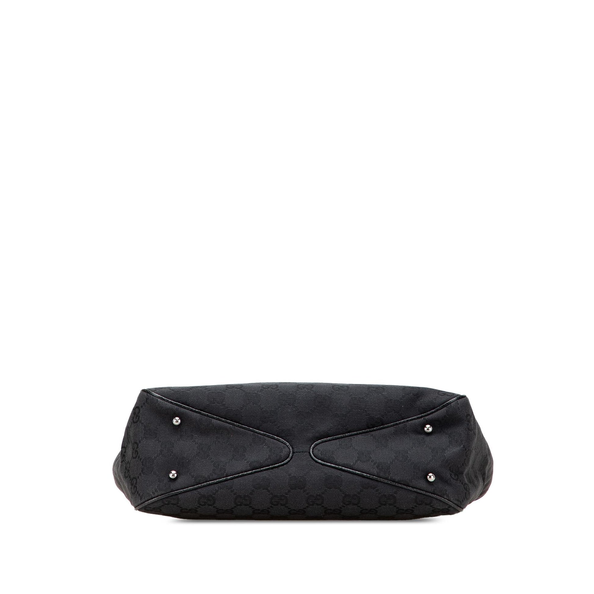 Gucci GG Canvas Black Tote Bag