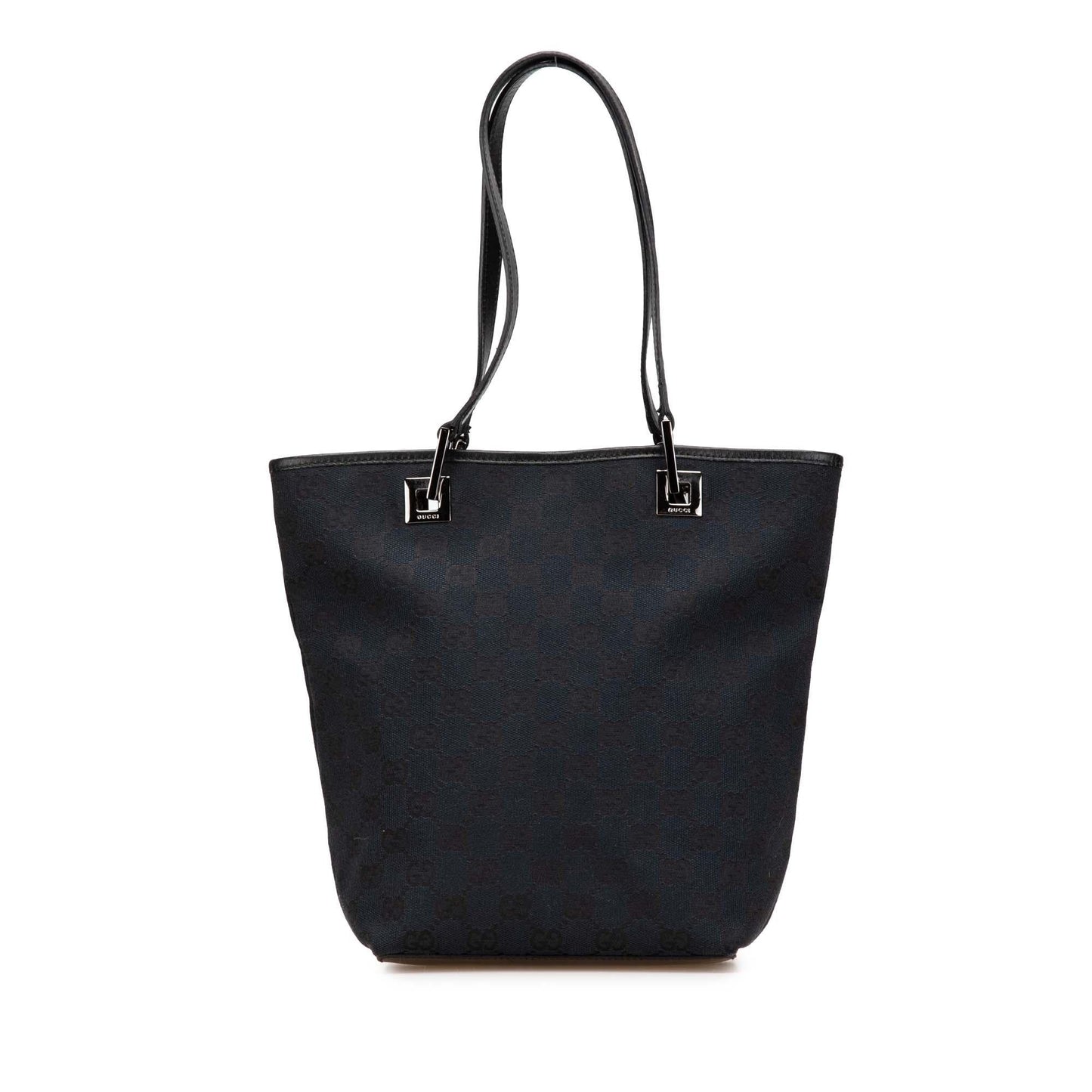 Gucci GG Canvas Blue Tote Bag Tote 23