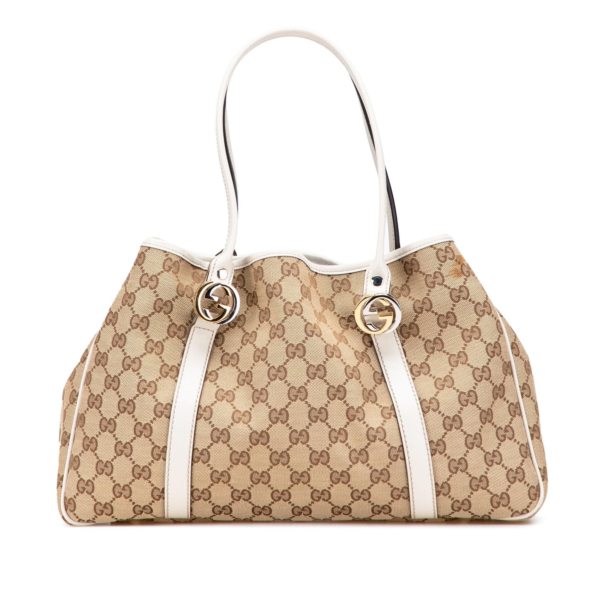 Gucci GG Twins Canvas Tote Bag