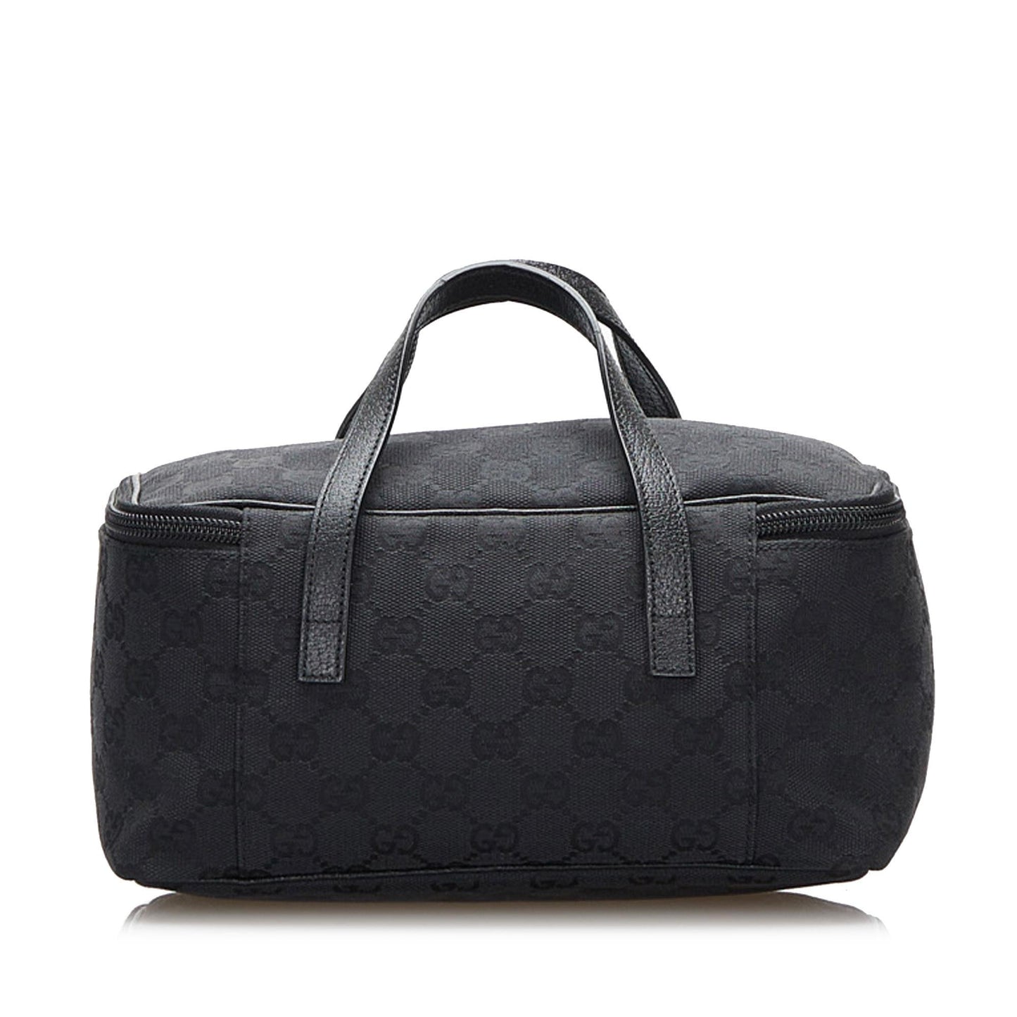 Gucci GG Vanity SHG-rK7Ixo Canvas Black Handbag