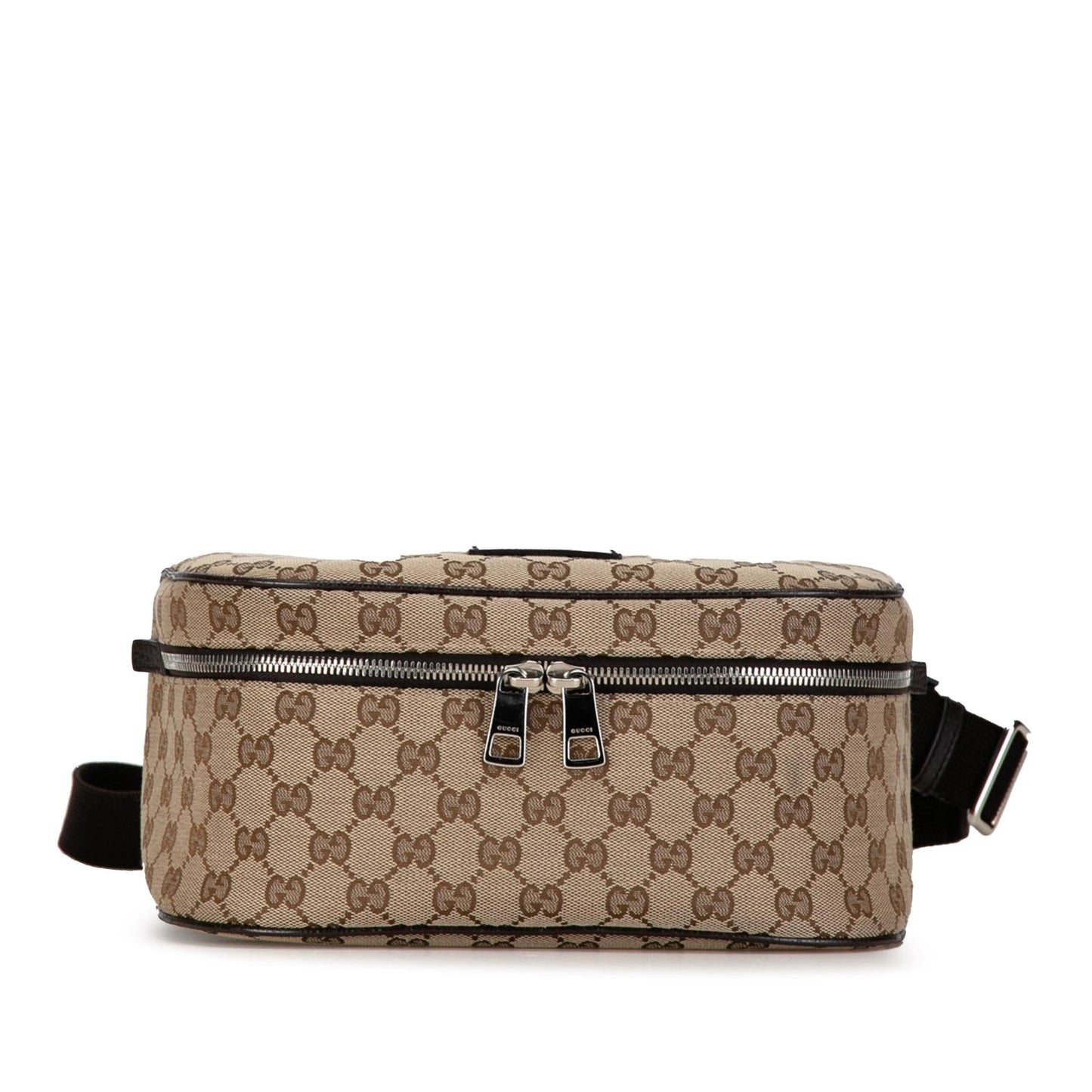 Gucci GG Waist Pouch SHG-EXohJH Canvas Brown Accessory