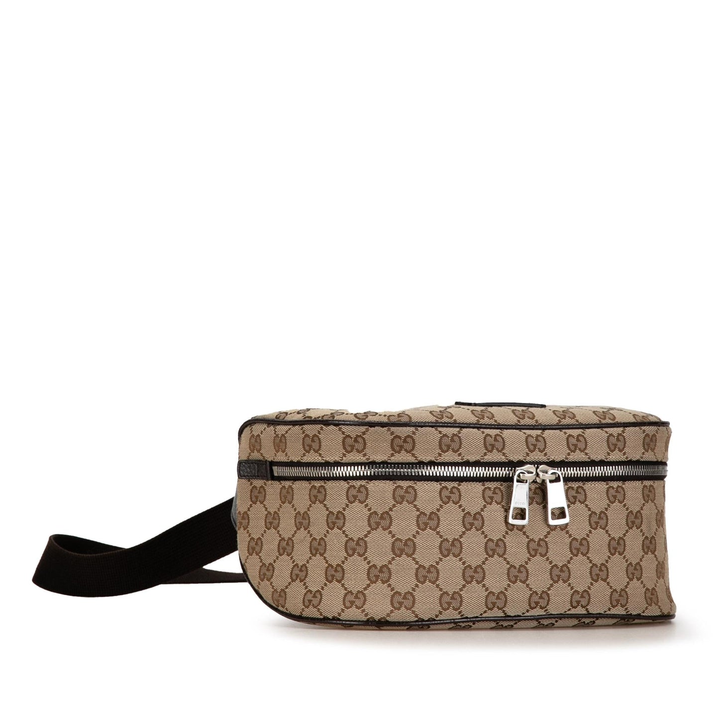 Gucci GG Waist Pouch SHG-EXohJH Canvas Brown Accessory