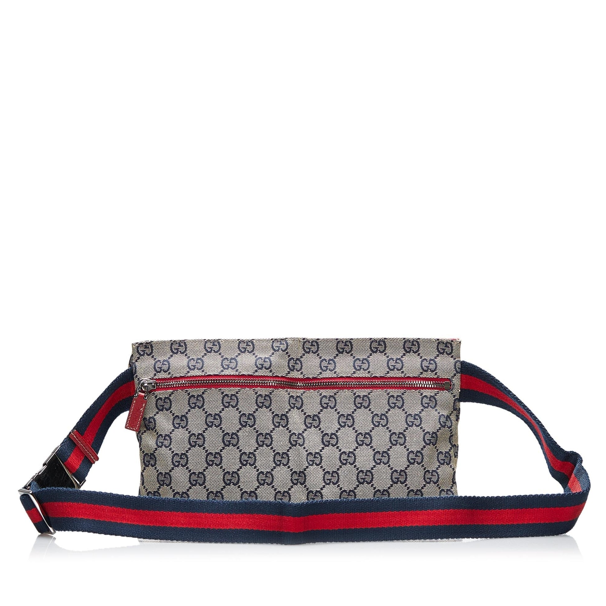 Gucci GG Web Belt SHG-NcH4Nb Canvas Calf Grey Accessory