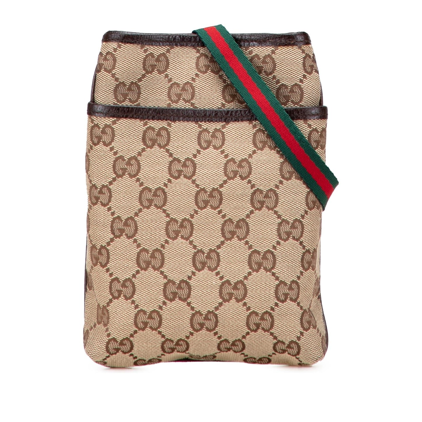 Gucci GG Web Canvas Crossbody Bag