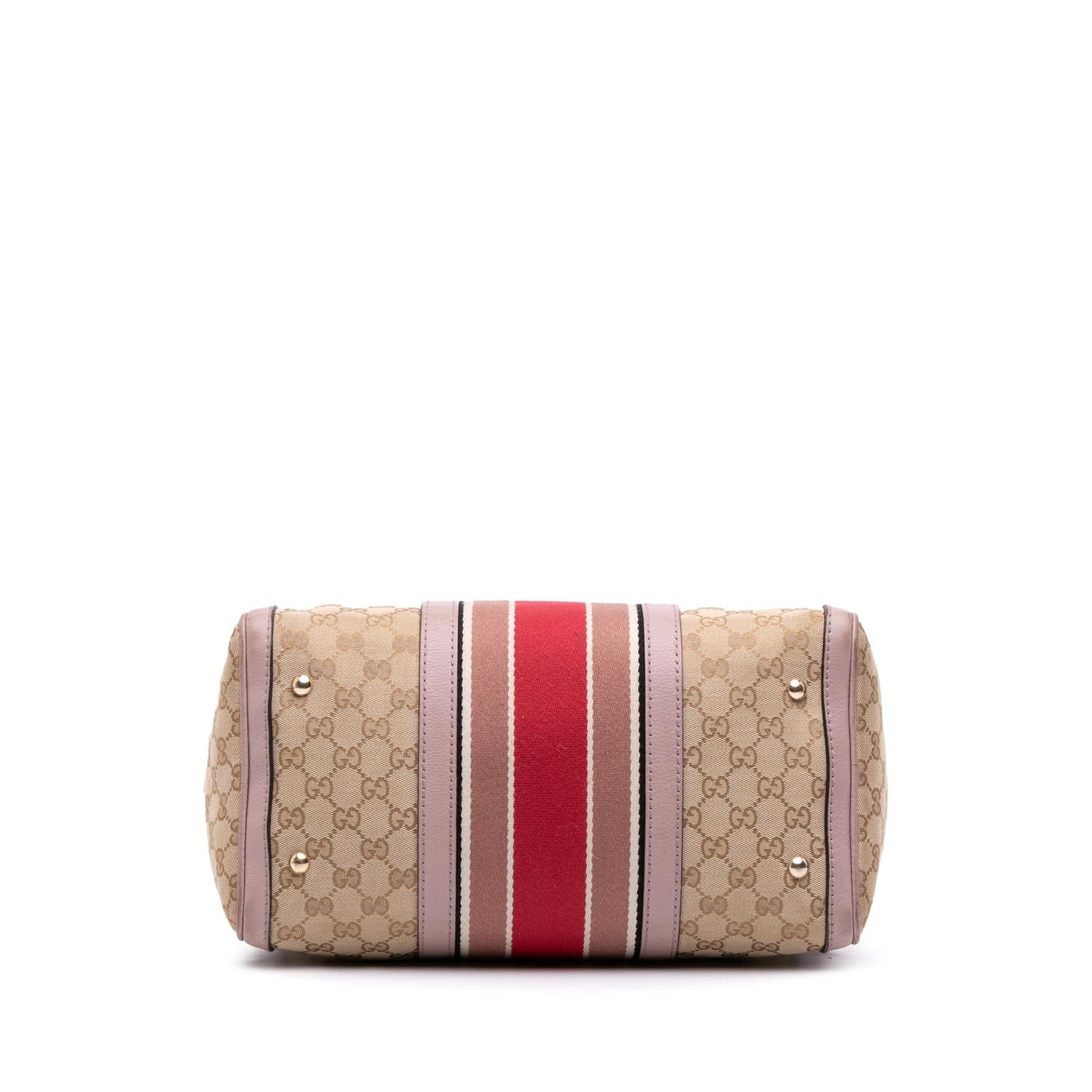 Gucci GG Web Joy Boston Canvas Travel Bag