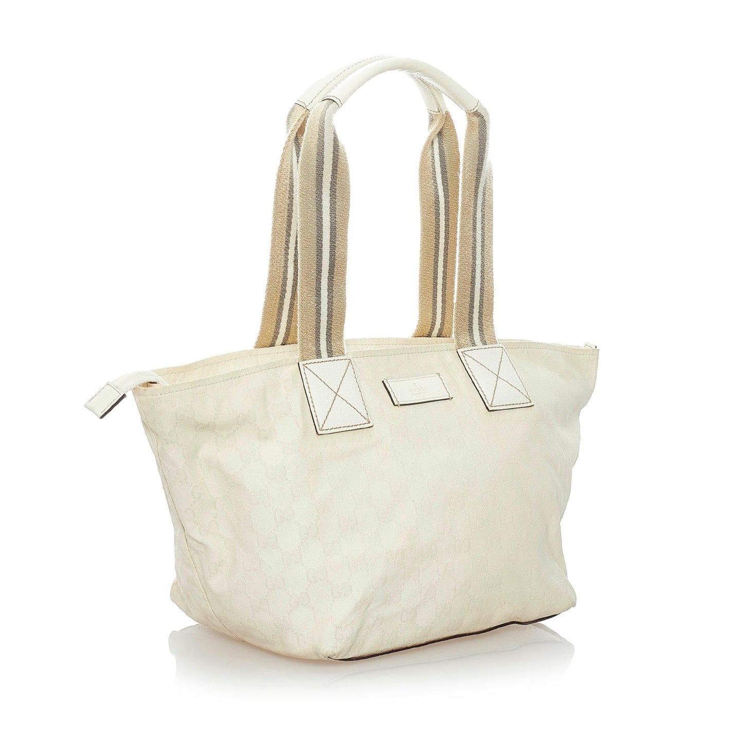 Gucci GG Web SHG Canvas Brown Shoulder Bag 3
