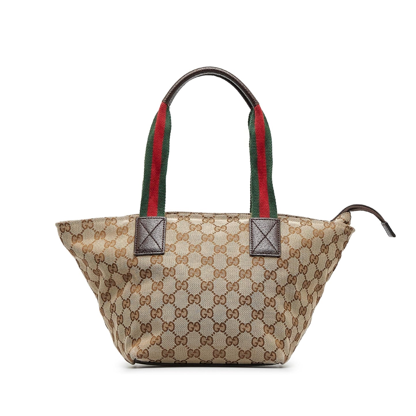 Gucci GG Web SHG-kONkVx Canvas Brown Shoulder Bag