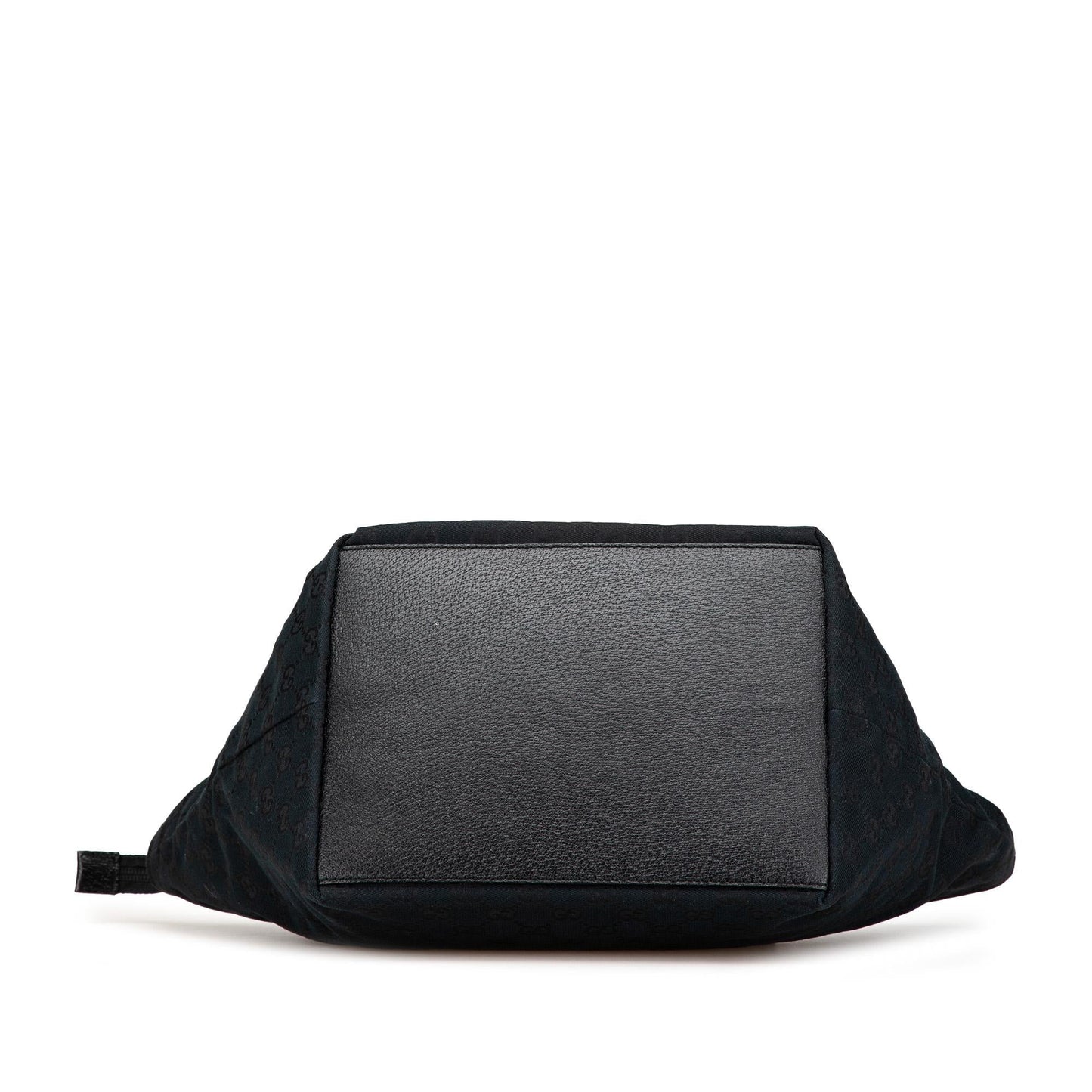Gucci GG Web Canvas Black Tote Bag Shg Wtrjsa