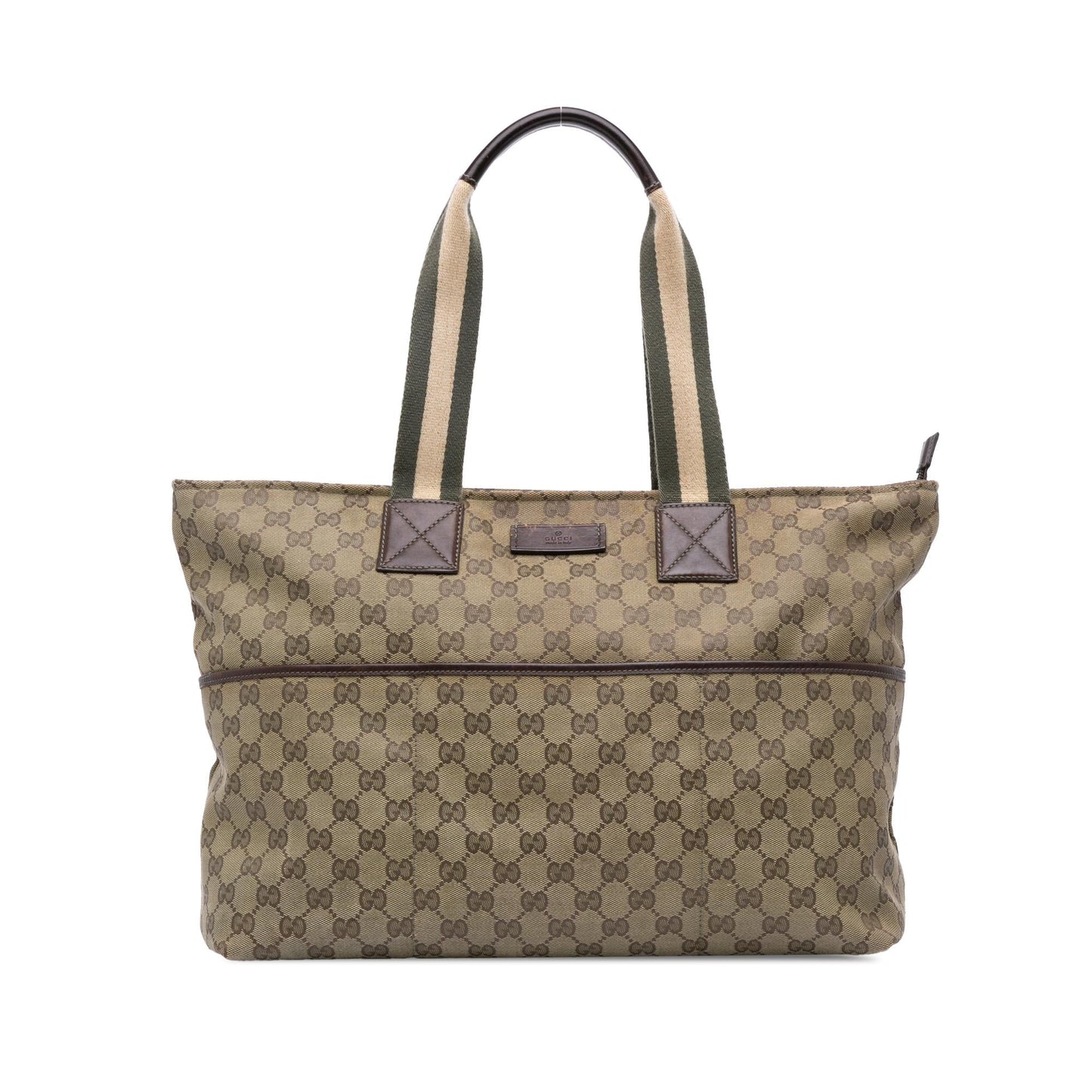 Gucci GG Web Canvas Tote Bag Tote 12
