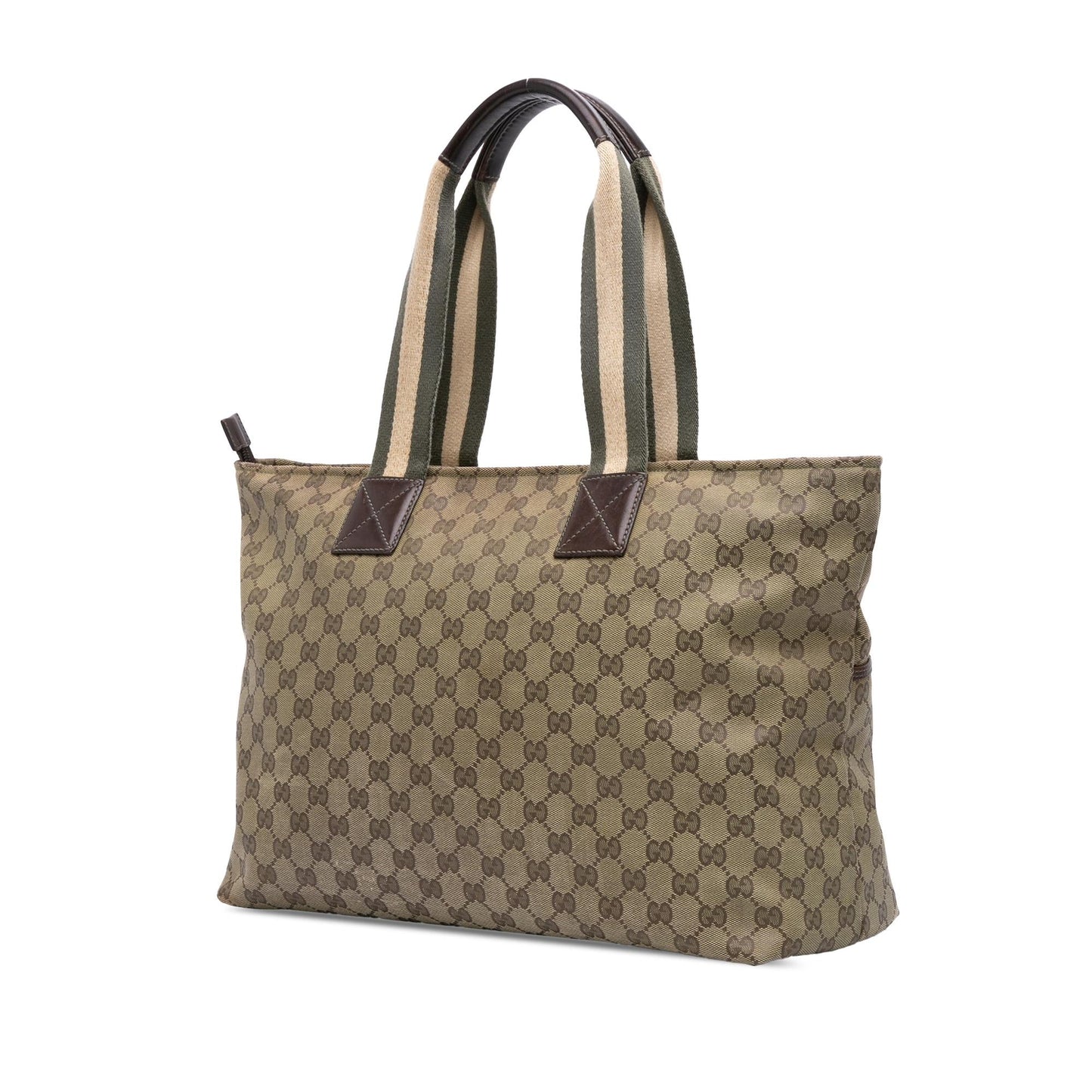 Gucci GG Web Canvas Tote Bag Tote 12