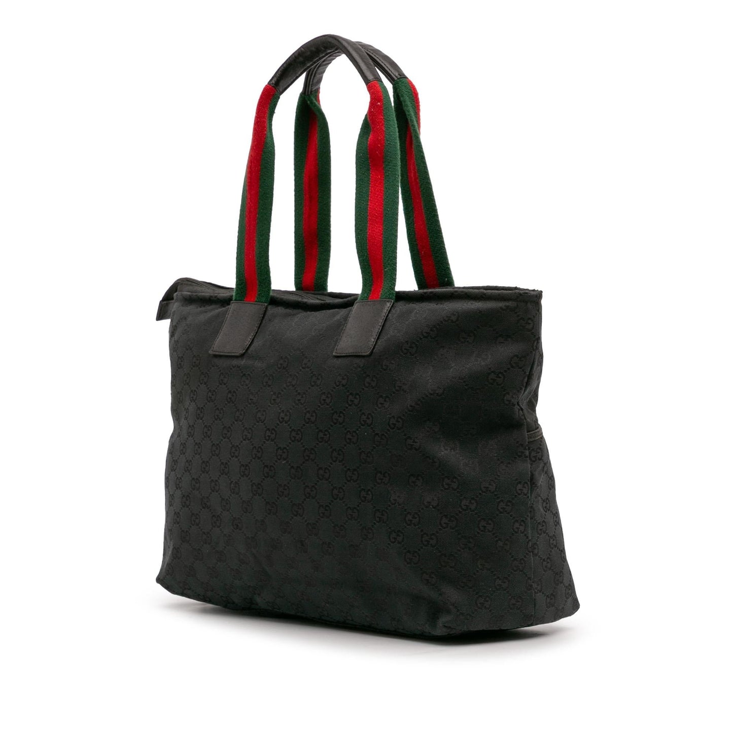 Gucci GG Web Canvas Tote Bag Tote 15