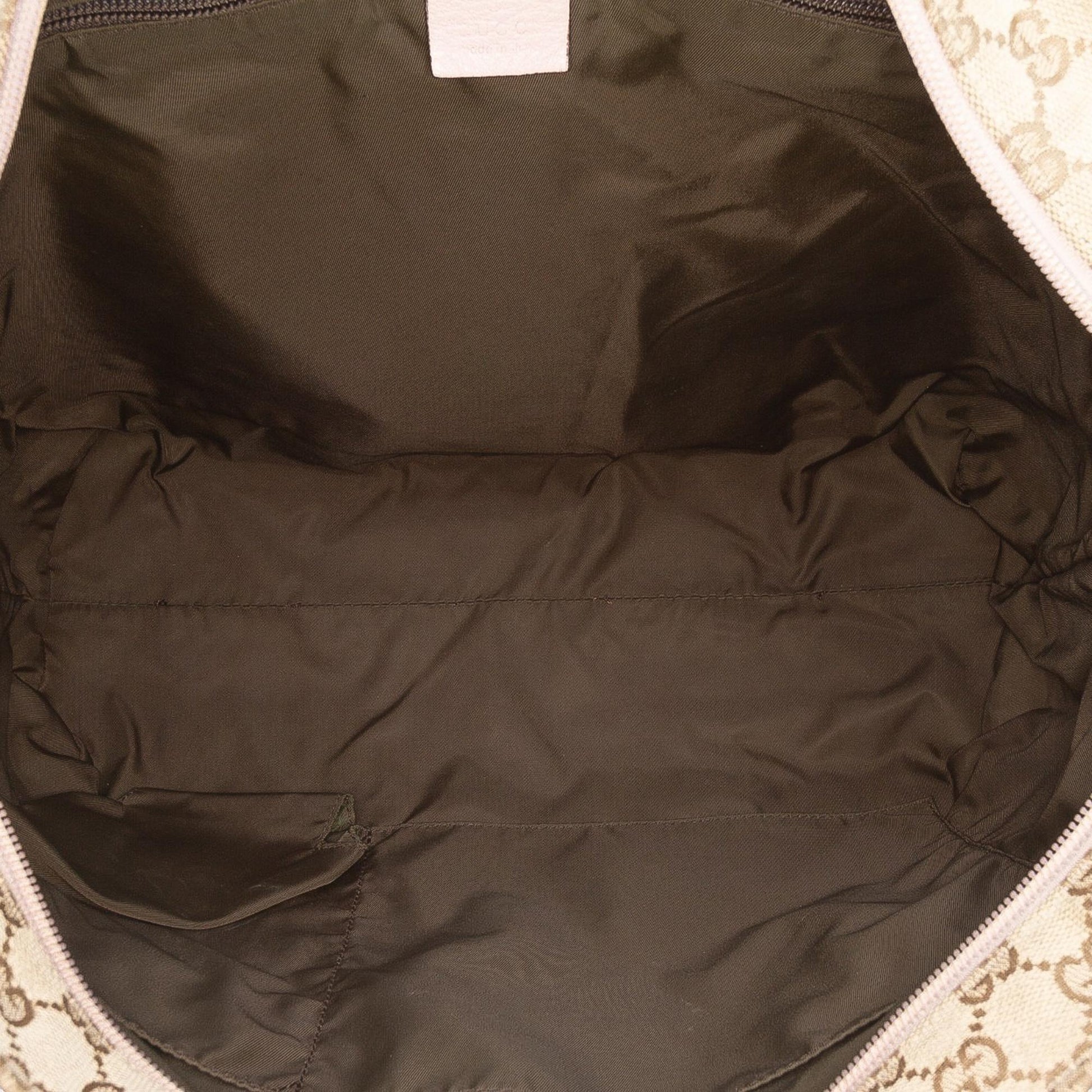 Gucci GG Web Canvas Tote Bag