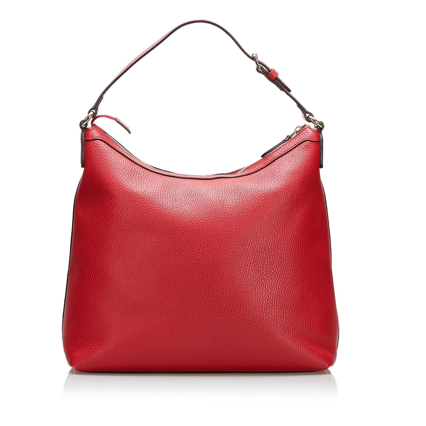 Gucci GG Charm SHG Calf Red Shoulder Bag