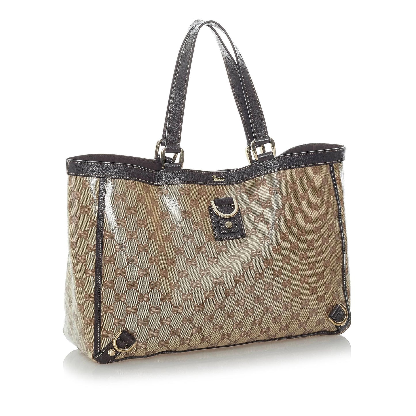 Gucci GG Crystal Abbey D-Ring Tote Bag (SHG-32745)