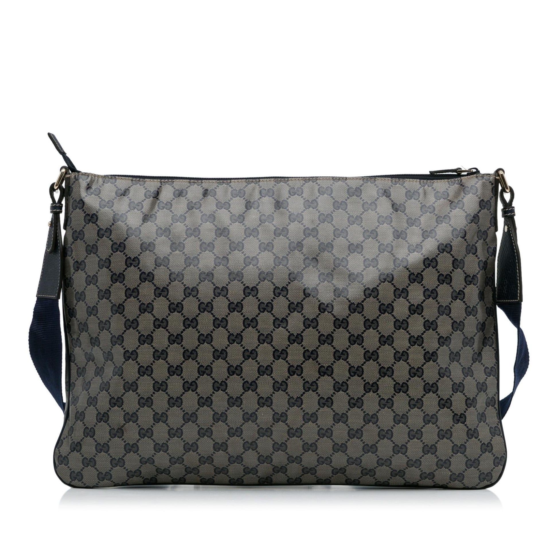 Gucci GG Crystal SHG-jX6jkP Brown Crossbody Bag