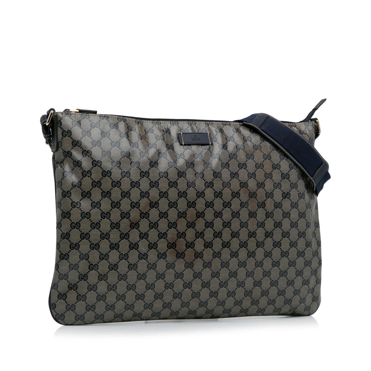 Gucci GG Crystal SHG-jX6jkP Brown Crossbody Bag