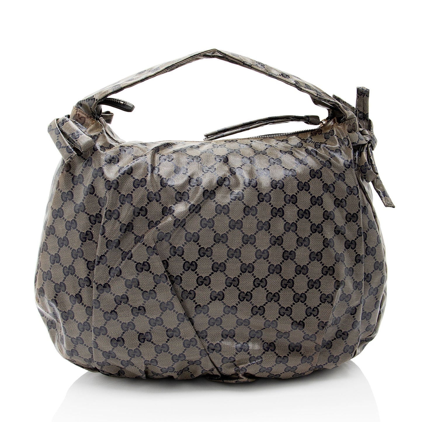 Gucci GG Crystal Hysteria Canvas Blue Shoulder Bag