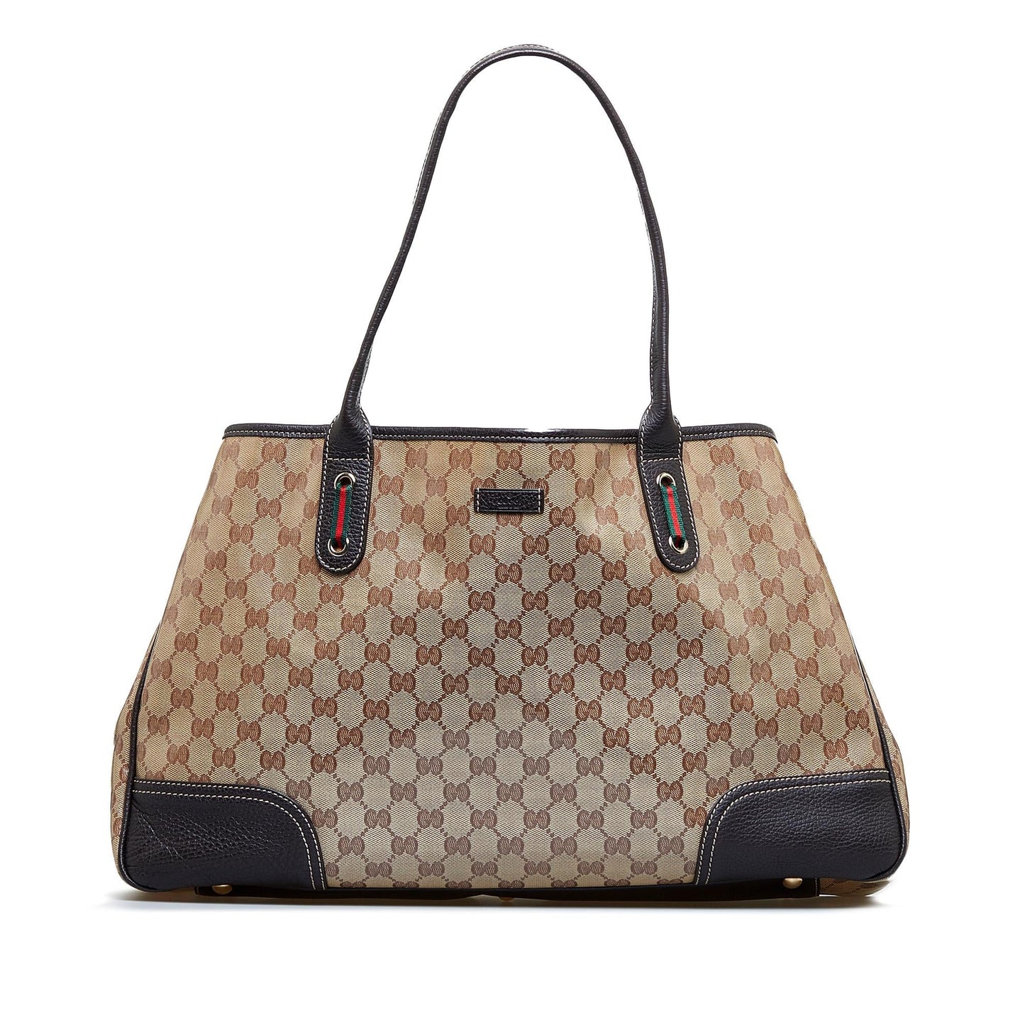 Gucci GG Crystal Princy SHG-BIVE4I Calf Brown Tote Bag