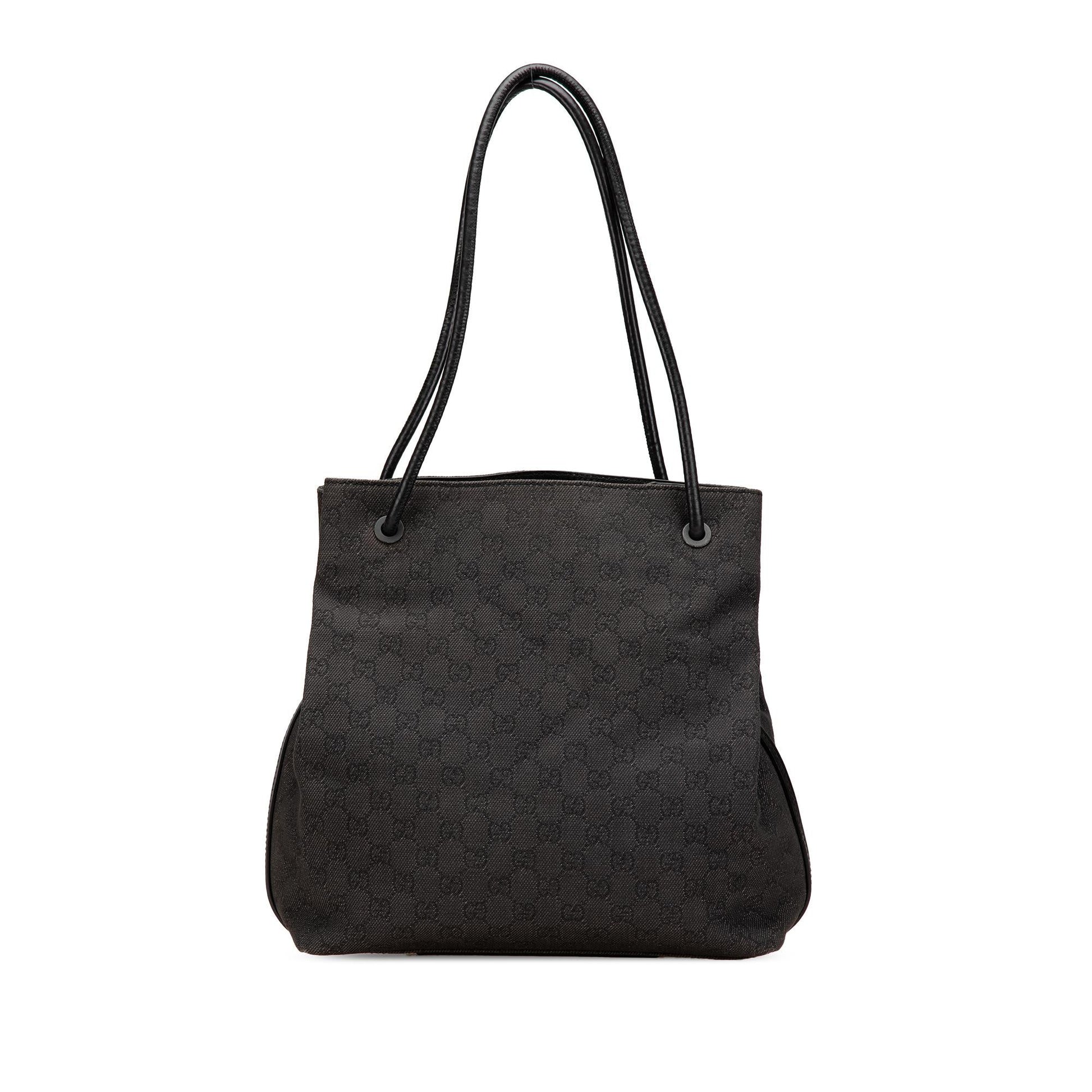 Gucci GG Gifford Denim Black Tote Bag