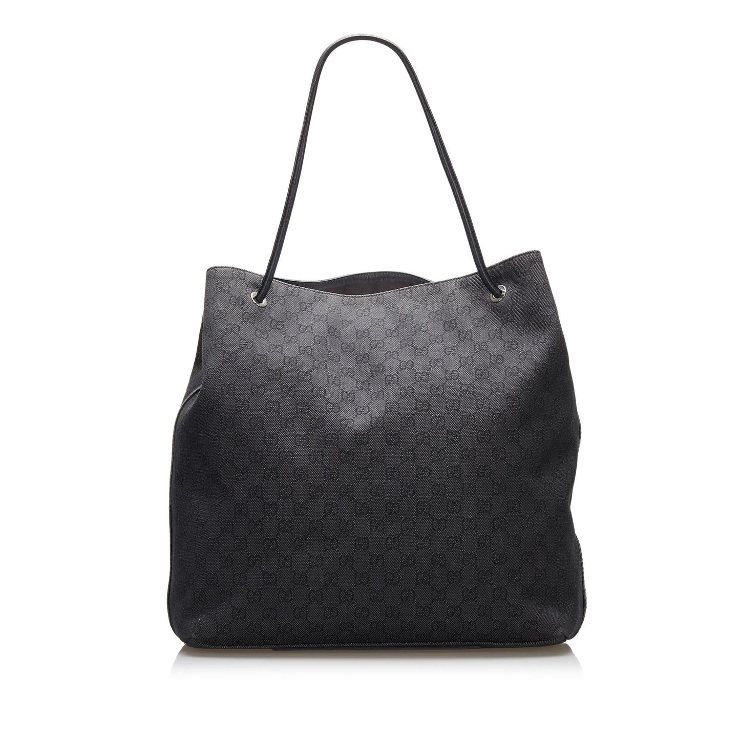 Gucci GG Gifford SHG Denim Black Tote Bag