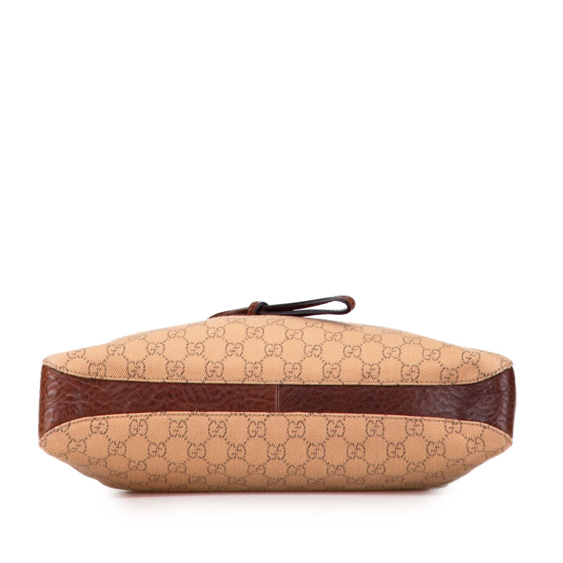 Gucci GG Horsebit Denim Shoulder Bag Bag 1