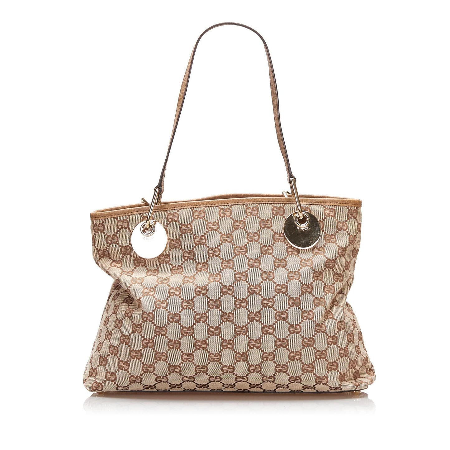 Gucci GG Eclipse SHG-hlxc2U Canvas Brown Tote Bag