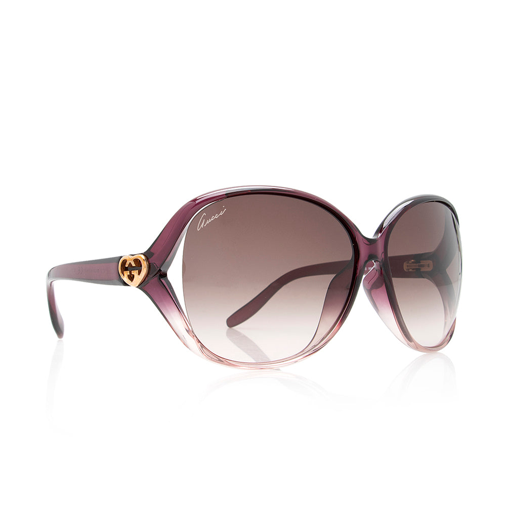 Gucci GG Heart Sunglasses SHF Accessory