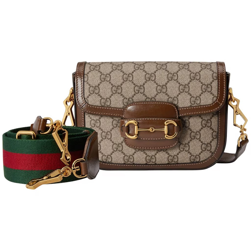 Gucci GG HORSEBIT WEB STRAP Travel Bag