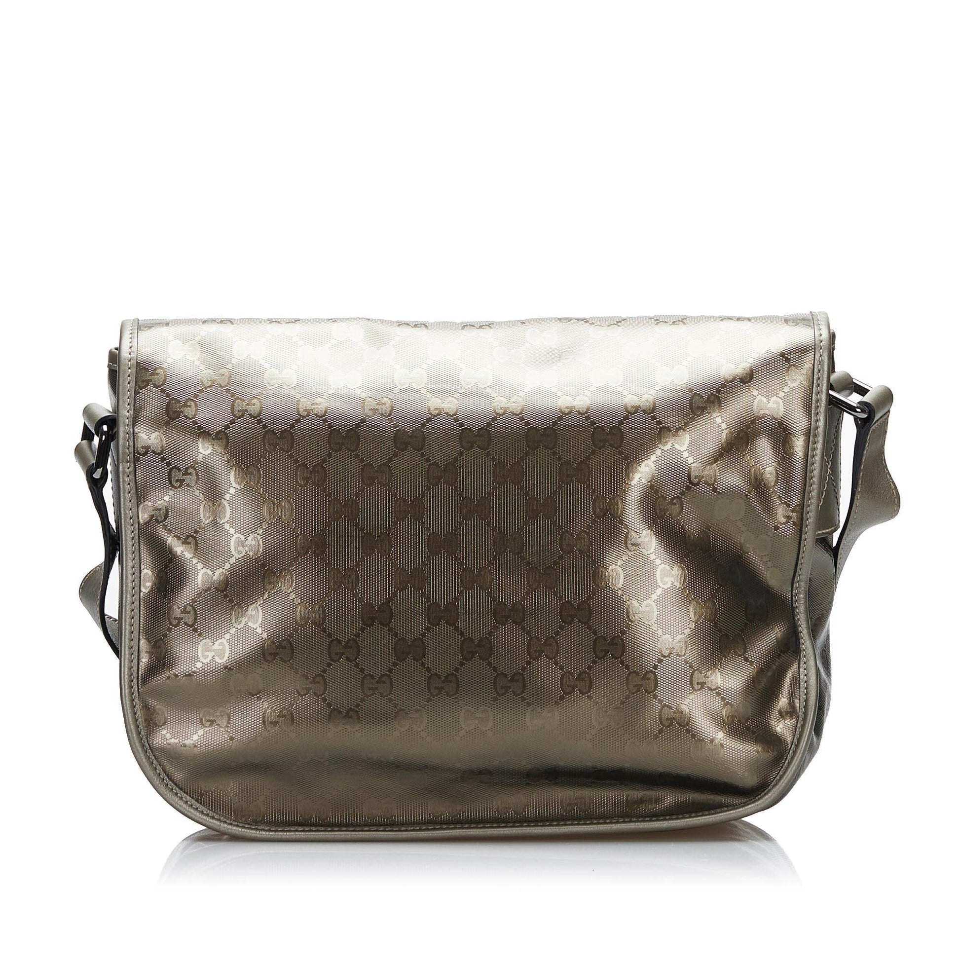 Gucci GG Imprime SHG-NPQSuE Brown Crossbody Bag