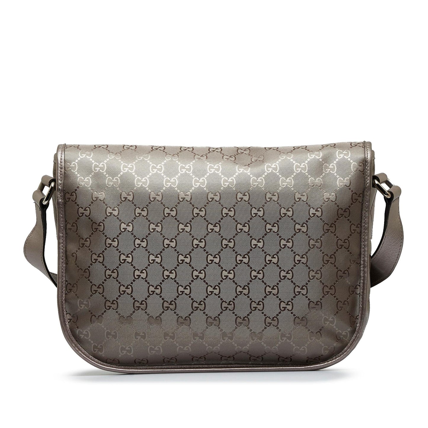 Gucci GG Imprime SHG-kpS1dt Silver Crossbody Bag