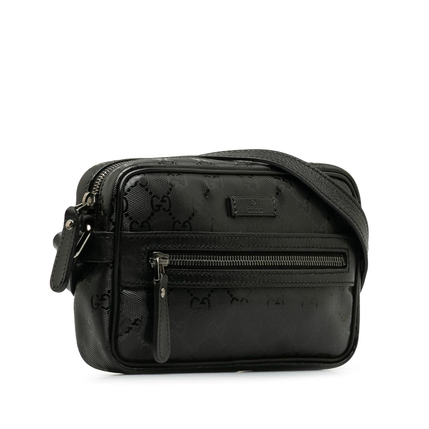 Gucci GG Imprime SHG-TSL2Pz Canvas Black Crossbody Bag